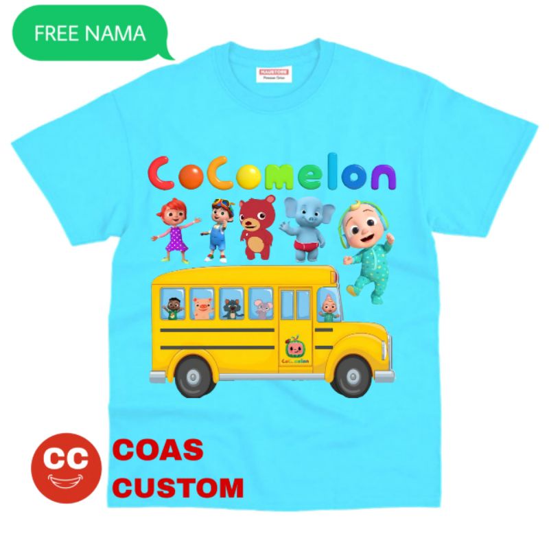 BAJU COCOMELON KAOS ANAK BAHAN PREMIUM