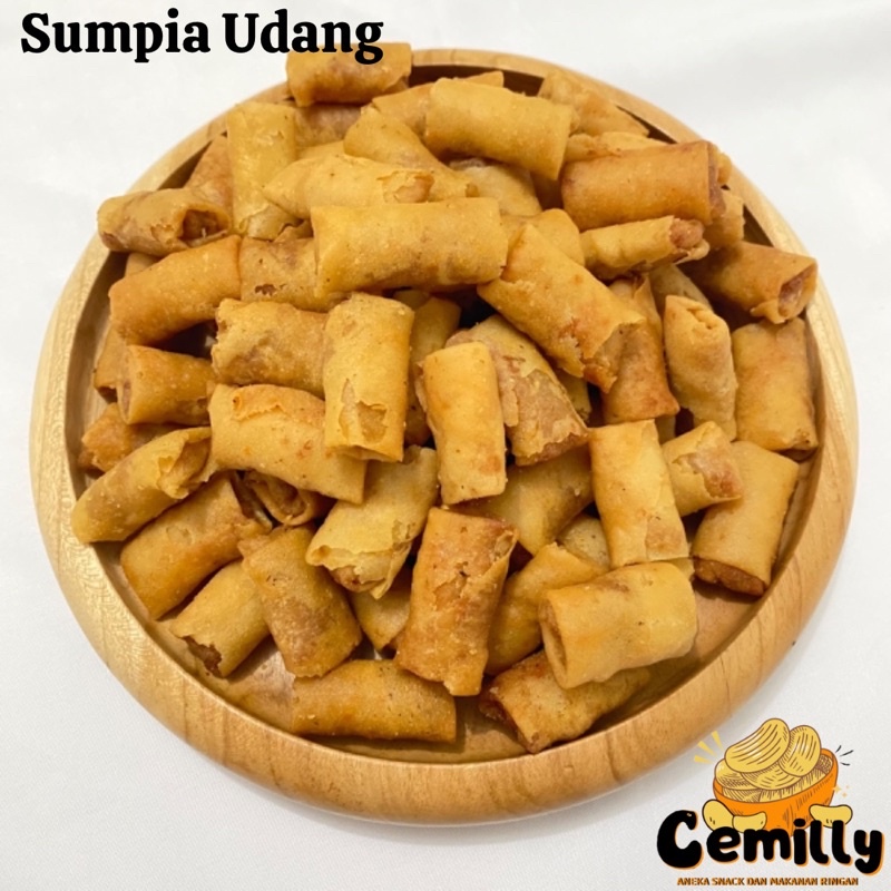 

[CEMILLY] 1000gr Sumpia Udang Lintang Cemilan Snack Kiloan