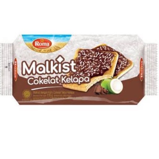 

ROMA MALKIST COKELAT KELAPA 135g