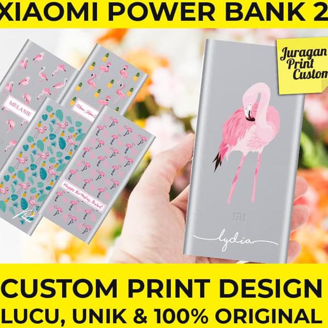 Powerbank Xiaomi Mi Pro 2 10000mAh CUSTOM PRINT Power Bank ORIGINAL termurah !