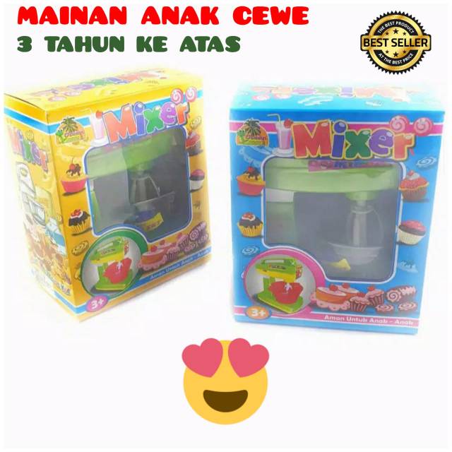 Mainan Mixer Anak Perempuan Membuat Kue Mainan Pengaduk Kue Anak Cewek Shopee Indonesia