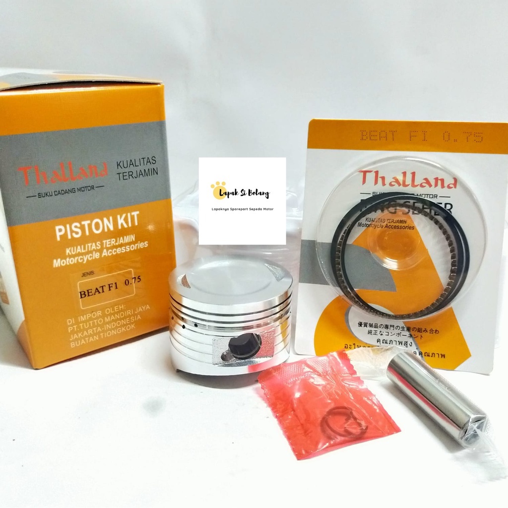 PISTON KIT BEAT FI SEHER SET BEAT FI OS STD 25 50 75 100 THALLAND