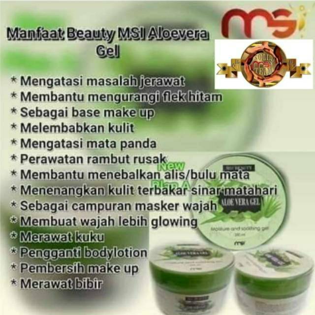 Aloe Vera Msi Original Shopee Indonesia