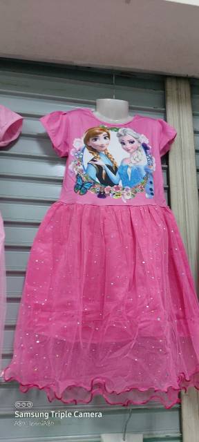 VOHARA Dress Tutu anak Import 4-9 tahun