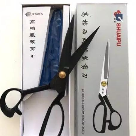 

[BISA COD] Gunting Kain/Gunting Bahan Gunting Shuaipu 9 inch/Gunting Jahit