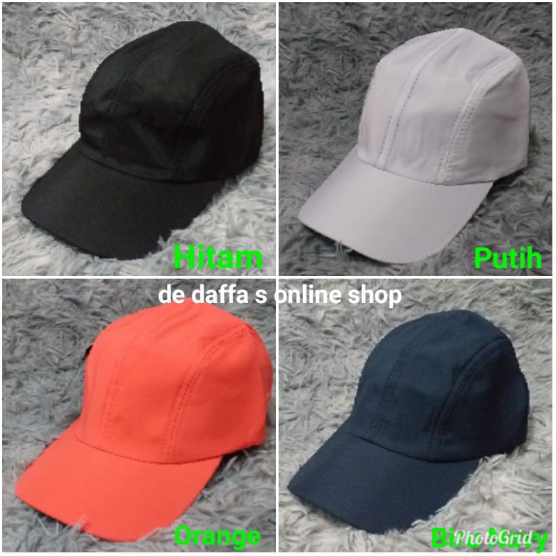 TOPI PARASUT LARI BASEBALL TOPI SPORT POLOS TOPI SPORTY TERLARIS