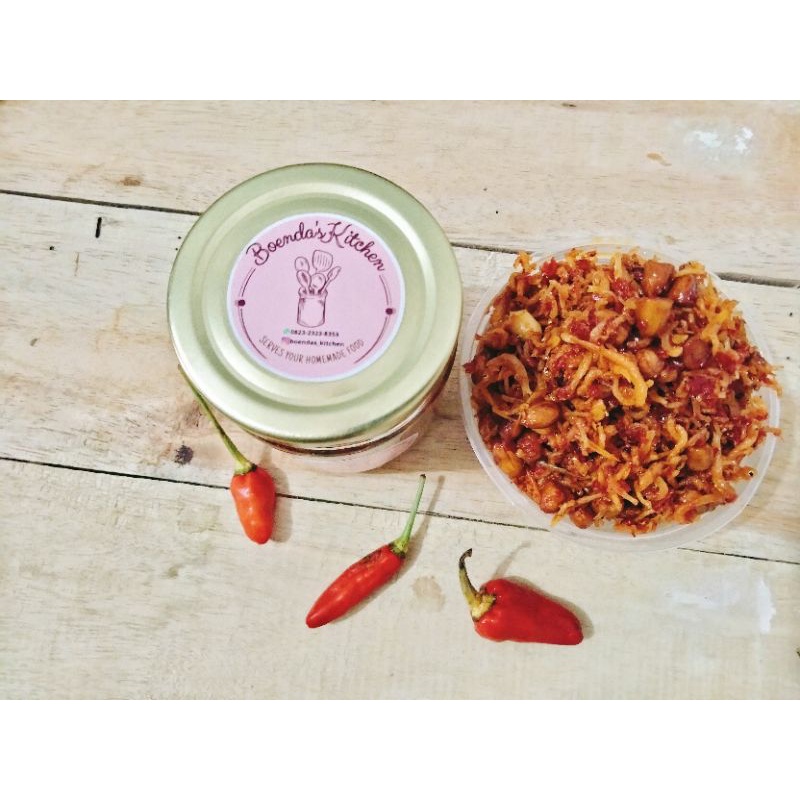 

Sambal Teri Kacang Balado 150g