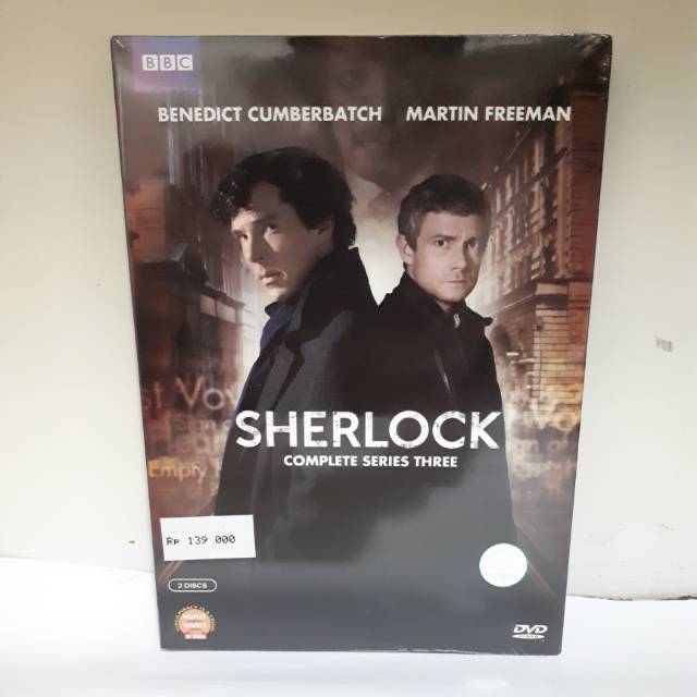 [SEALED, ORI] Sherlock BBC S3 DVD