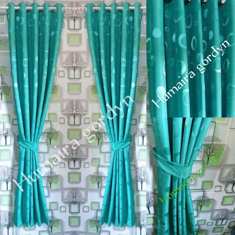 GORDEN PINTU GORDEN JENDELA MINIMALIS MOTIP EMBOS POLKADOT SMOKRING