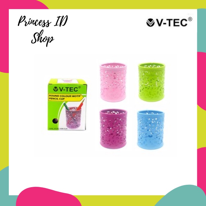 

TEMPAT PENSIL BULAT PENCIL CUP V-TEC VT-PC 1506