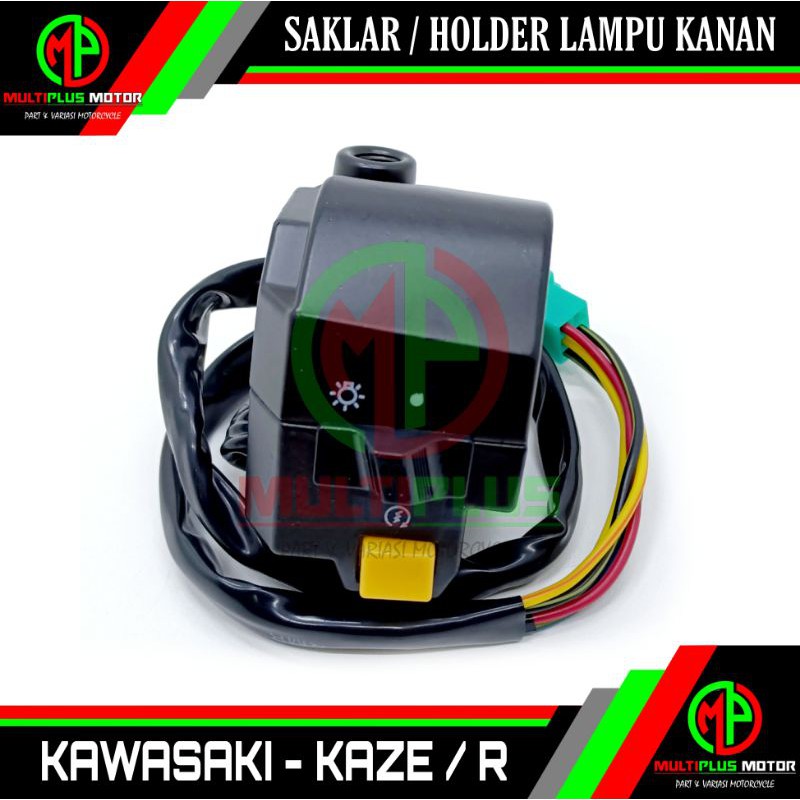 Saklar Sakelar lampu kanan Holder lampu kanan R/H Kaze,Kaze R,KAZE,KAZE R