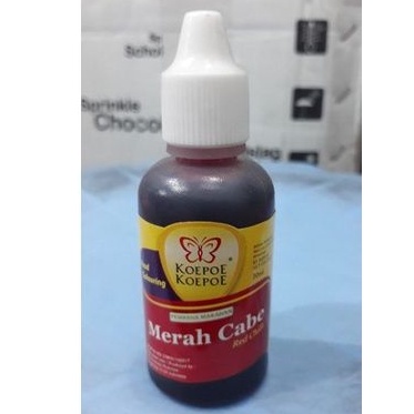 

Pewarna Makan Merah Cabe Koepoe Koepoe 30 ml