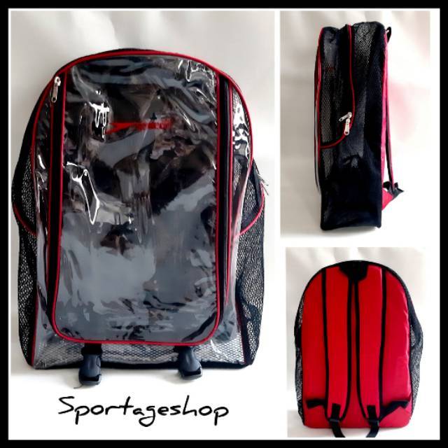 Tas renang SPEEDO mika jaring transparan