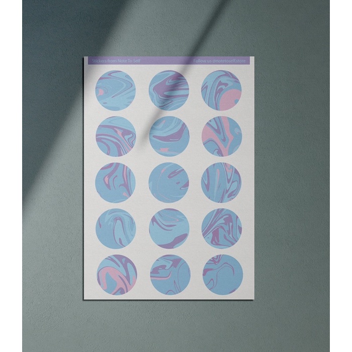 

Sticker Deco Jurnal Diary Scrapbook Stiker / Sticker Sheet A5 by Note To Self