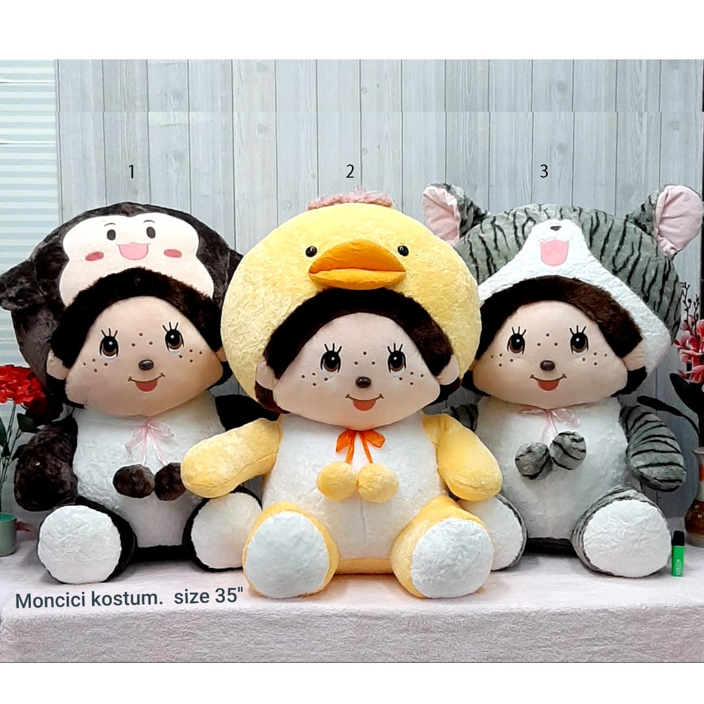 BONEKA MONCICI JUMBO 80cm pretty monkey duck furyu cat kado souvenir