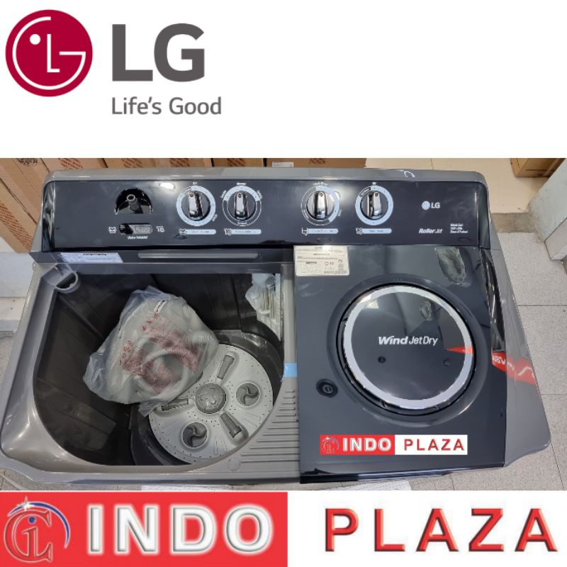 MESIN CUCI 2 TABUNG 14 kg / 14Kg LG P1400RT /RTM