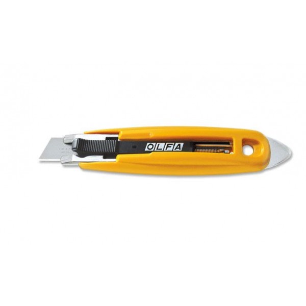 

Olfa SK-9 Safety Cutter Self-Retracting Safety Knife Pisau Cutter
