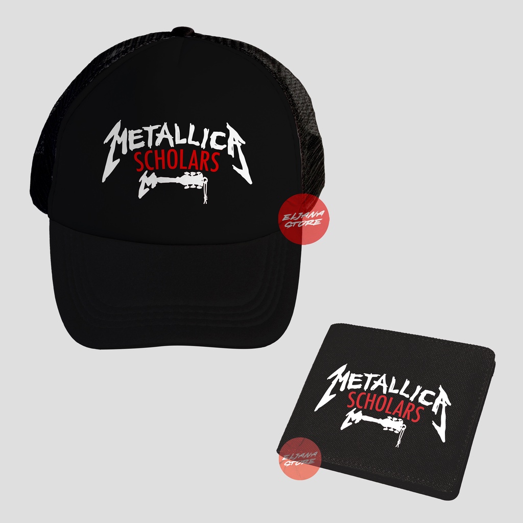 Metallica Scotlars / Topi Metallica / Hoodie Metallica / Dompet Metallica / Sweater Metallica / Paket Topi Hoodie Dompet Metallica / Topi Band / Hoodie Band / Dompet Band /