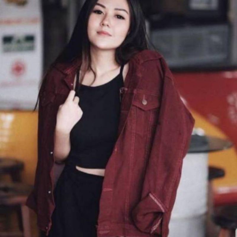 JAKET JEANS LEVIS OVERSIZE CEWEK WANITA KEKINIAN BIG SIZE JUMBO STYLISH 2021