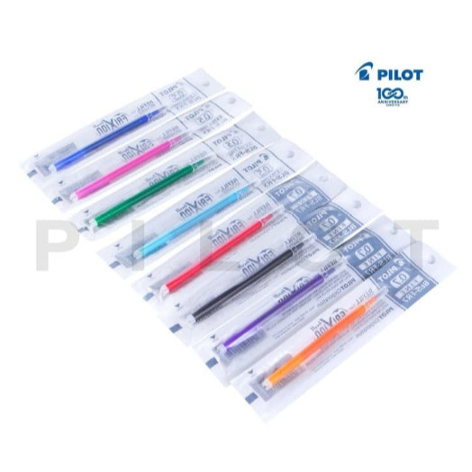 

NEW Refill Isi Pulpen Frixion Pilot 0.5 Warna - Hitam - Biru - Hijau