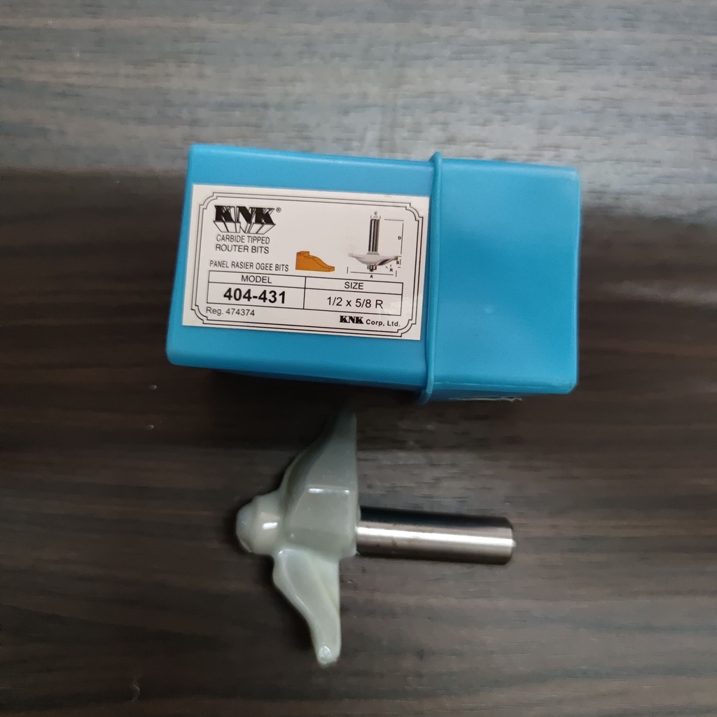 MATA ROUTER BIT / PROFIL KAYU 404-431 KNK (PANEL RASIER OGEE BITS)