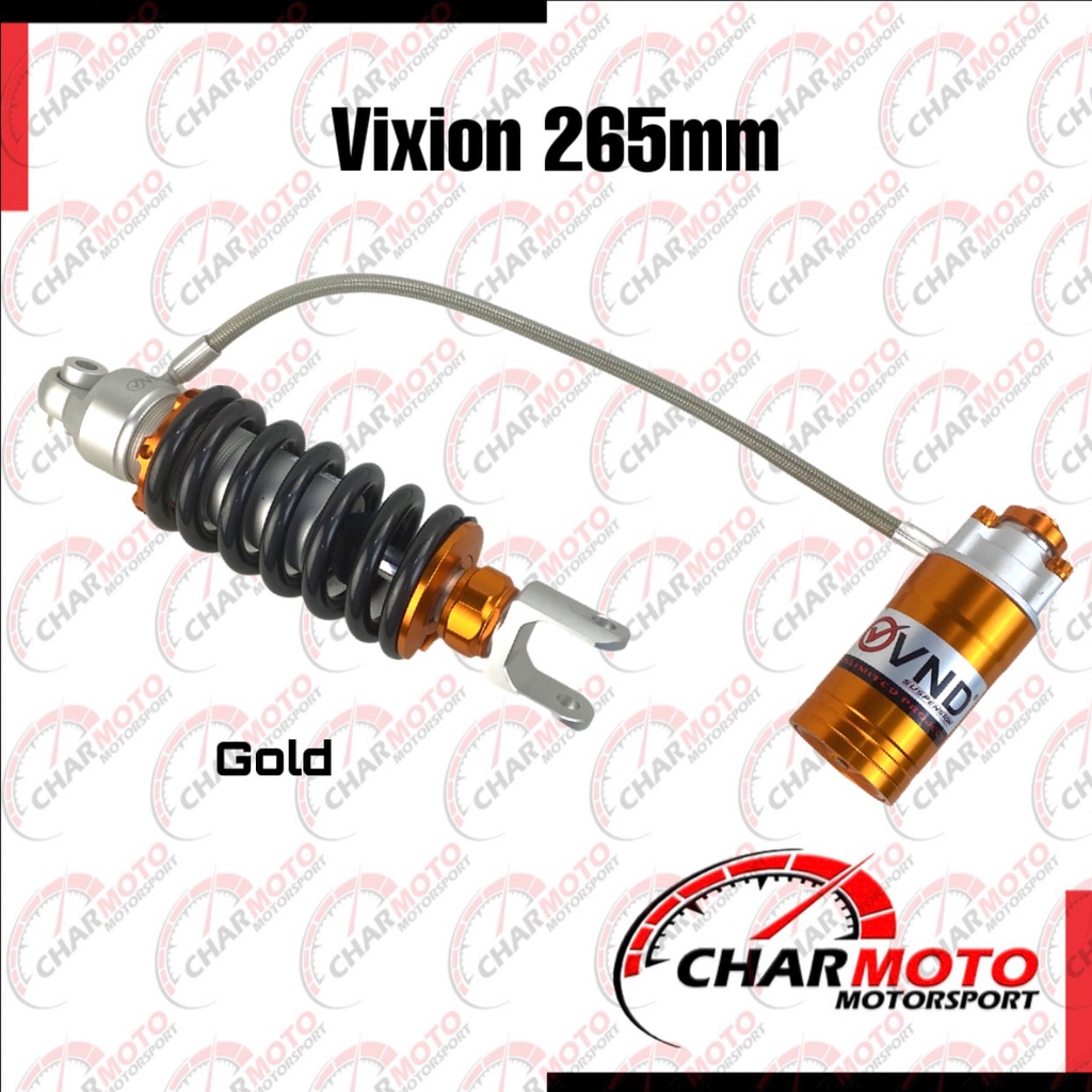 Monoshock VND Tabung Pisah AK 111 B1 265mm Vixion Old Vixion New R15 - Charmoto