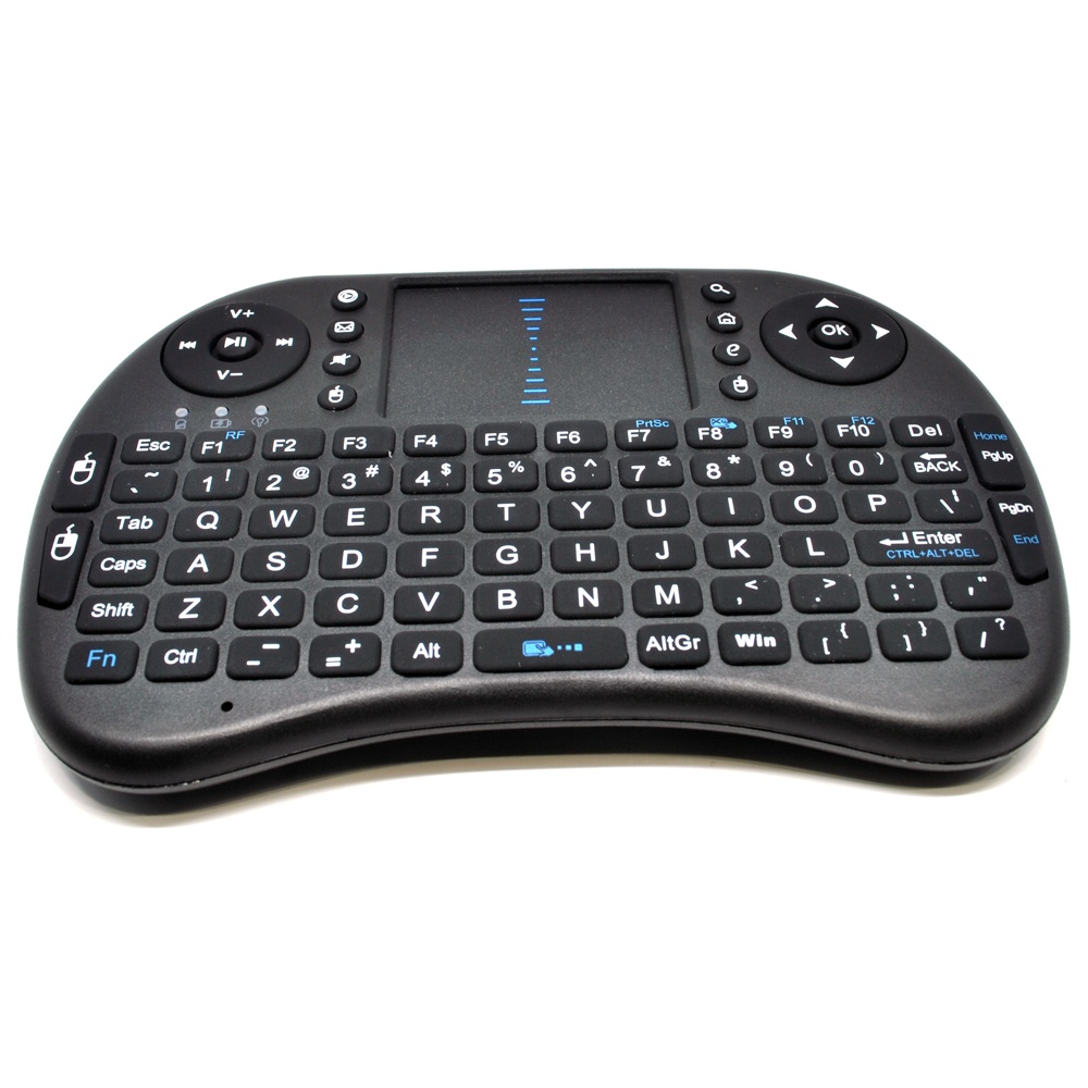 Taffware Mini Keyboard Wireless 2.4GHz with Touch Pad &amp; Fungsi Mouse