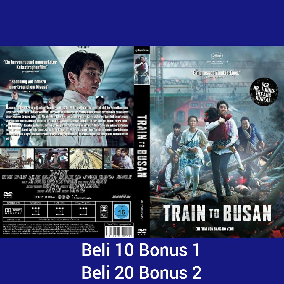 Kaset DVD Train To Busan