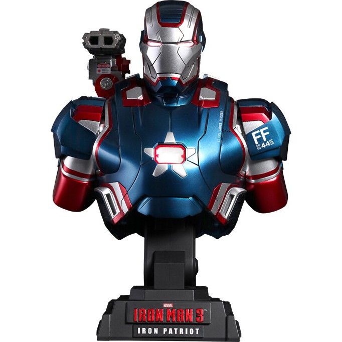 HOT TOYS BUST 1/4 SCALE IRON PATRIOT