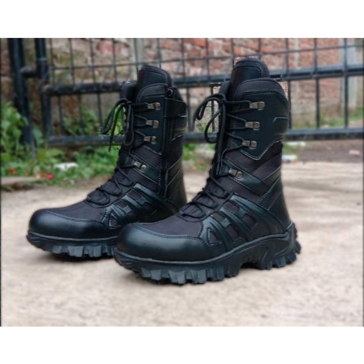 Sepatu PDL PRIA TACTICAL 511 8 inc Model ARBOO  TNI / PORLI / SATPAM /POl PP BOOTS Depan ujung besi 