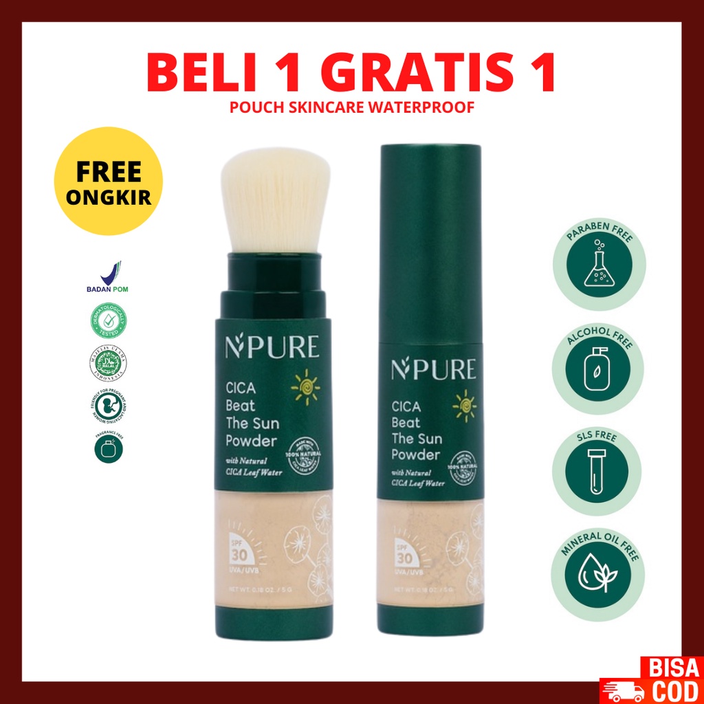 [ FREE GIFT ] NPURE Cica Beat The Sun POWDER 10ml