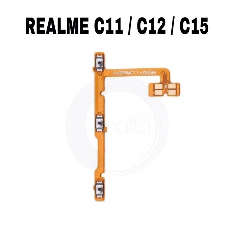 FLEXIBEL FLEXIBLE ON OFF VOLUME REALME C11 / C12 / C15 POWER VOLUME