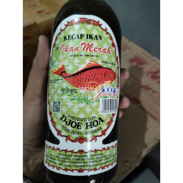 Kecap Ikan Djoe Hoa 600 ml /140 ml