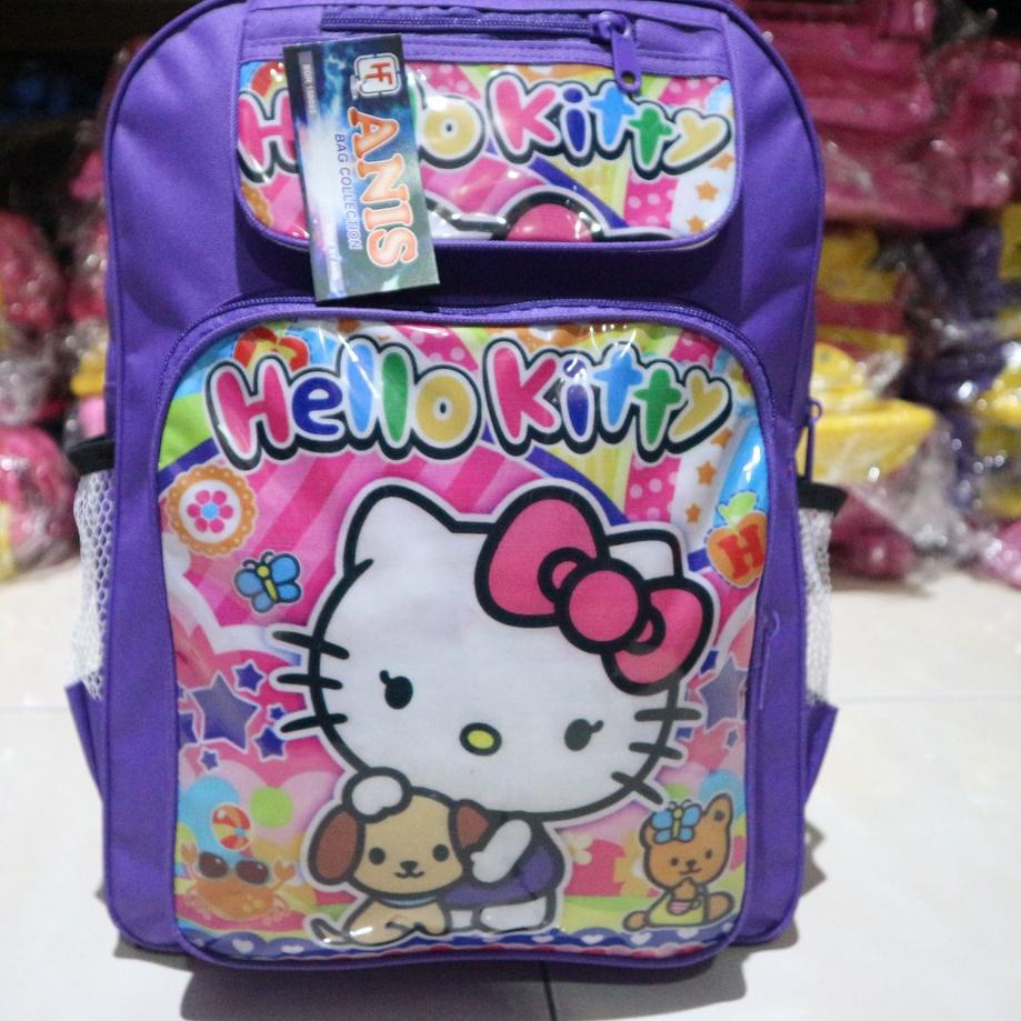 Kekinian OBRAL DISKON  Tas Anak Sekolah TK SD Gambar LOL Pink Ungu Tas Anak Kecil Perempuan ダ