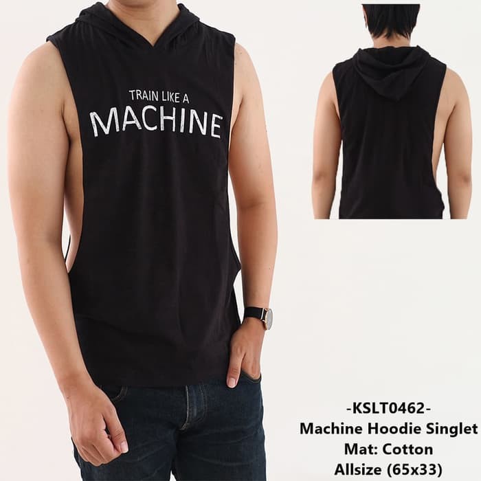 Kekinian BAJU KAOS SINGLET DISTRO PRIA TANPA LENGAN GYM PANTAI FITNESS TANKTOP