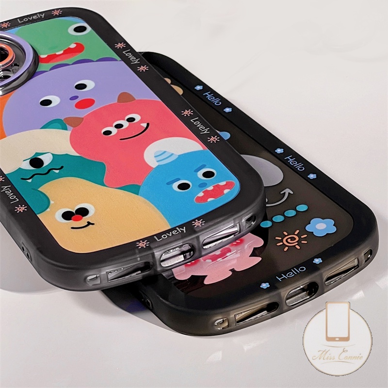 Soft Case TPU Motif Kartun Monster Kecil Untuk Redmi Note 10 / 11 / 10s / 10Pro / 8 / 9Pro / 9s / 11Pro / 10 / 9 / 10A / 9T / 9C / 9C