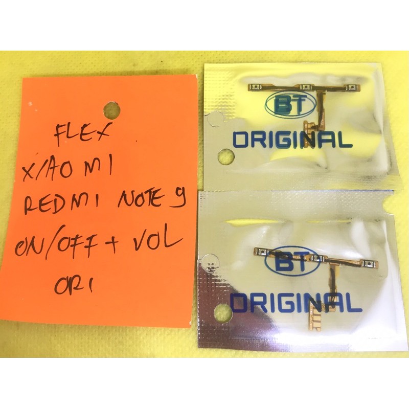 XIOMI REDMI NOTE 9 - FLEXIBEL POWER ON OFF XIAOMI REDMI NOTE 9 - FLEXIBLE VOLUME XIAOMI REDMI NOTE 9