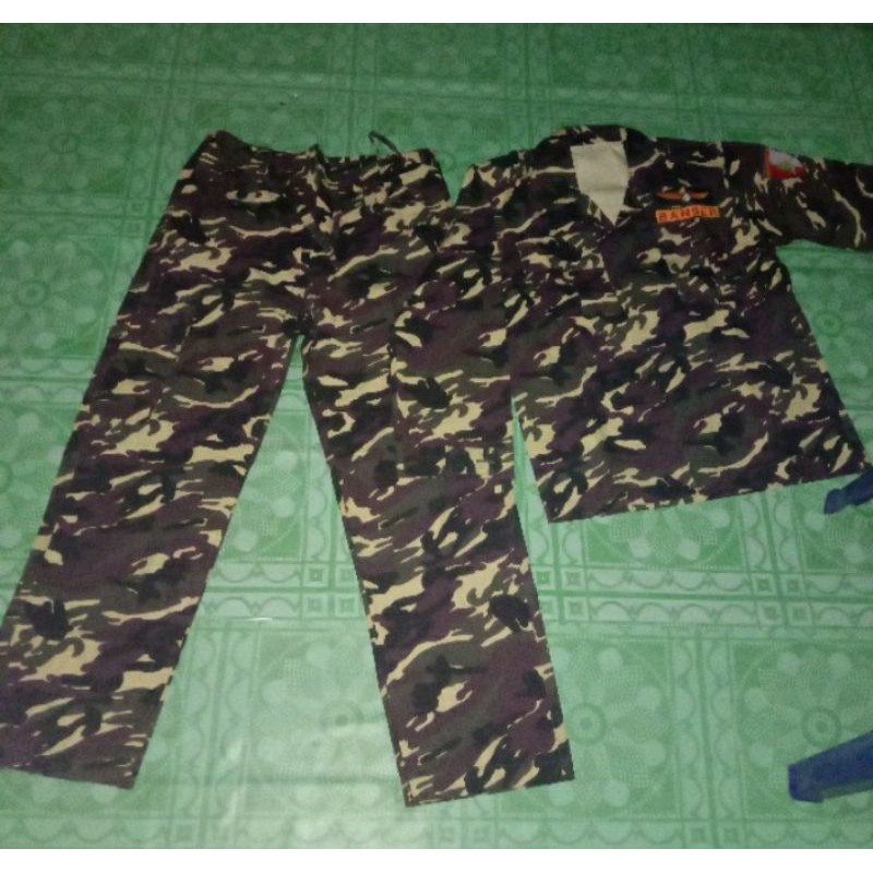 BAJU PDL SETELAN BAJU DAN CELANA BANSER