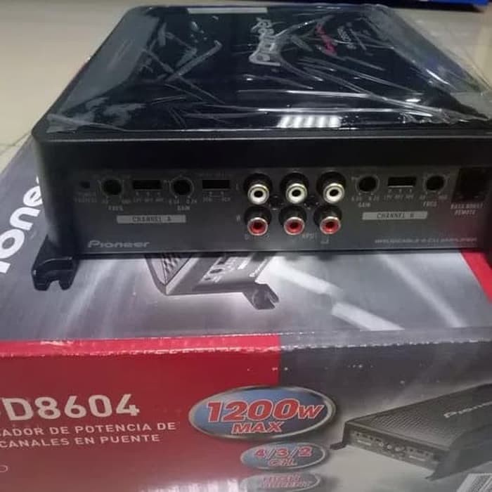 POWER PIONEER GM-D8604 AMPLIFIER PIONEER 4CHANNEL