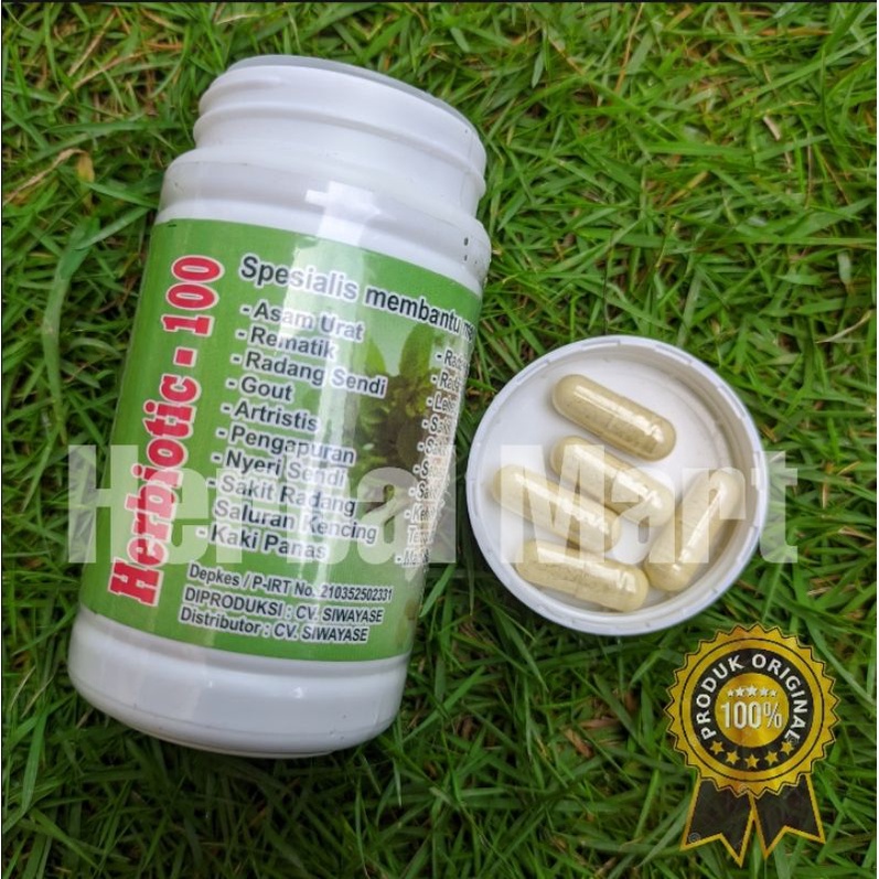 TERMURAH Herbiotic-100 Original Hati-Hati Barang Tiruan Jaminan ASLI
