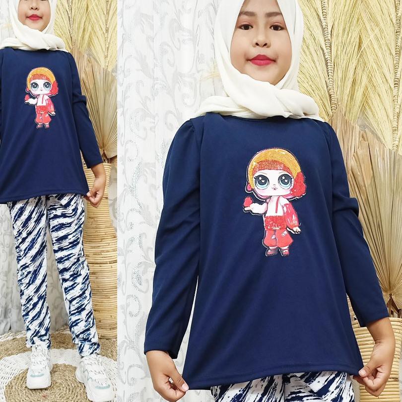 [🆙100% Terpercaya✔️] BAJU DAN CELANA THALIA TIEDYE ANAK SETELAN SET GL FASHION