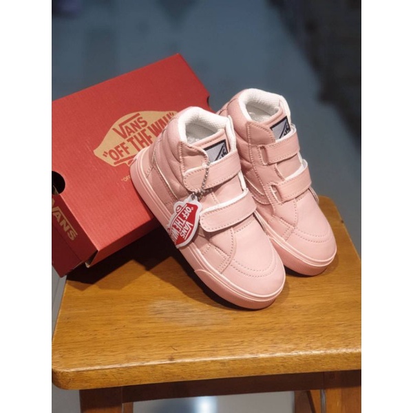 SEPATU ANAK VANS SK8 PEACH SEPATU ANAK ANAK PEREMPUAN SEPATU PINK ANAK