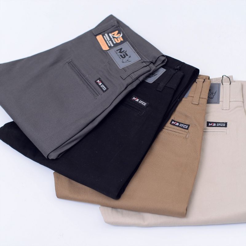 CELANA PANJANG PRIA /KATUN CHINOS/SLIMFIT/BISA COD