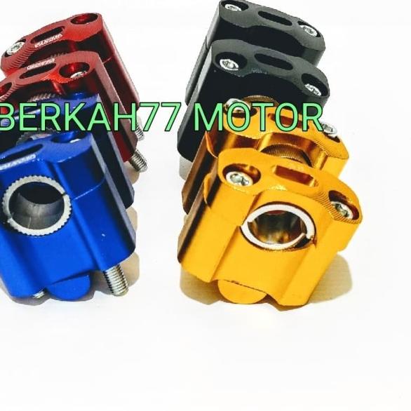 ✤ Raiser Stang-Peninggi Stang Fatbar-Stang Byson-Vixion-Rx King-Mega pro - Hitam ✥