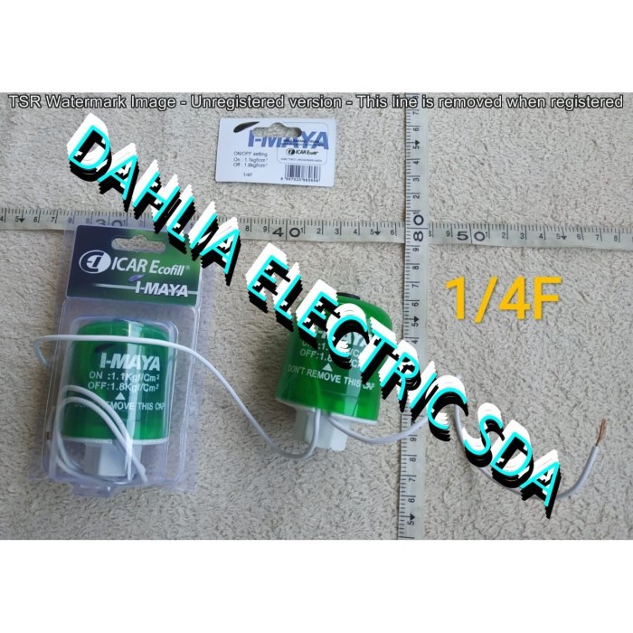 OTOMATIS POMPA AIR DRAT KECIL (1/4") ICAR ECOFILL I-MAYA