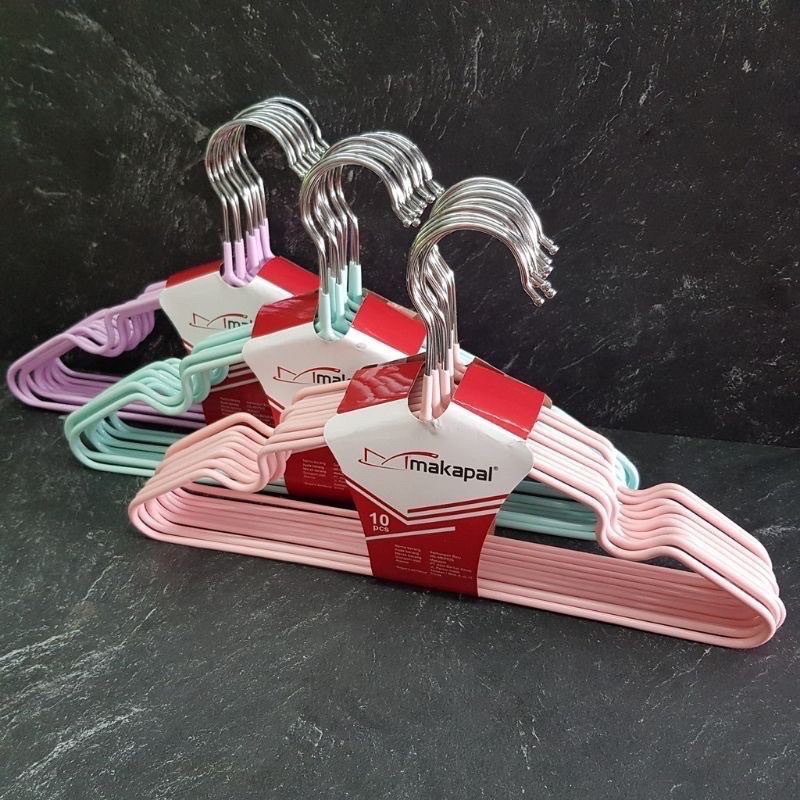 HANGER BAJU STAINLESS / HANGER BAJU MAKAPAL (10pcs)