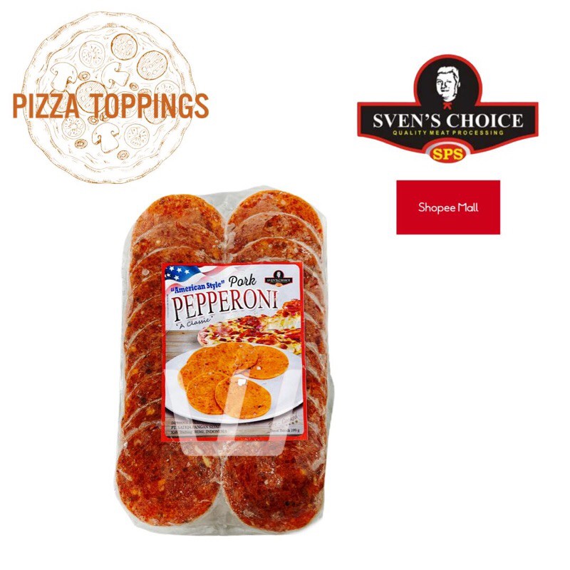

Svens Choice Pork Pepperoni 100G