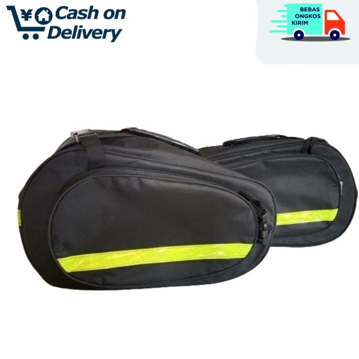 Tas Samping Motor / Tas Touring Motor Side Bag Oval Tas Samping Motor