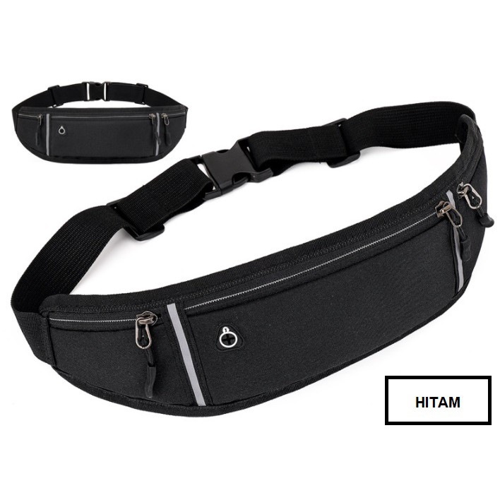 Tas Pinggang Olahraga Waterproof / Sport Belt  / Sport Waist Bag