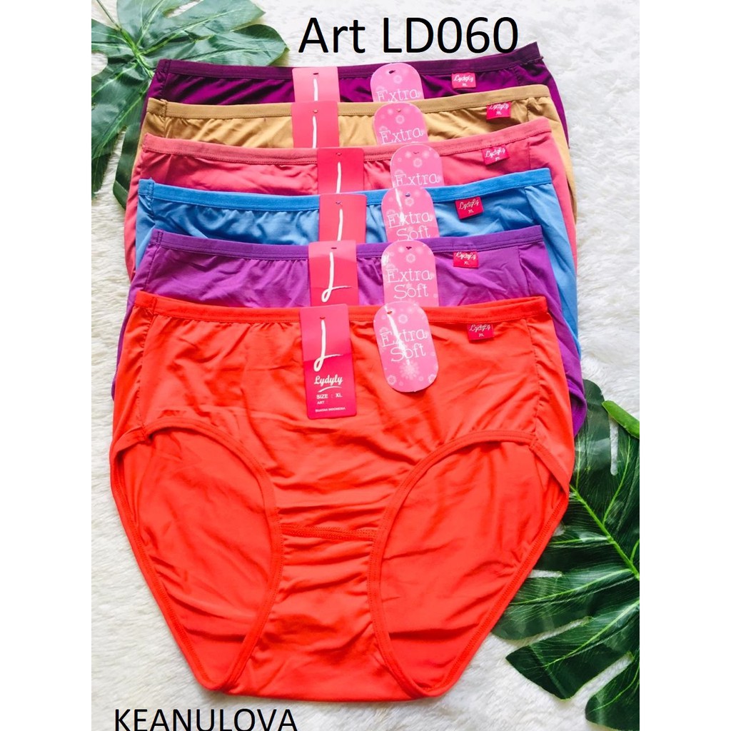 Lydyly Celana dalam Super Soft Jahit Belakang Art LD060